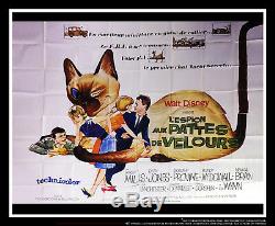THAT DARN CAT Walt Disney 8x10 ft Giant Billboard Original Movie Poster 1965