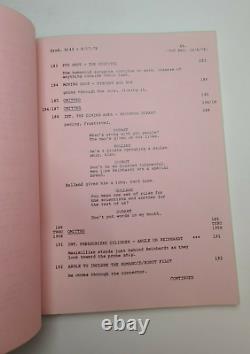 THE BLACK HOLE / 1978 Screenplay, Anthony Perkins in a Walt Disney Production