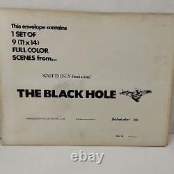 THE BLACK HOLE orig 1979 DISNEY lobby card Set Of 9 11x14
