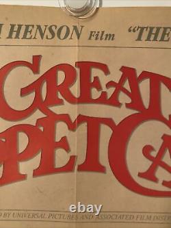 THE GREAT MUPPET CAPER Original One Sheet Movie Poster 1981 WALT DISNEY