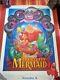 The Little Mermaid Movie Poster Double Sided Original Disney Numbered