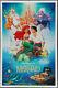The Little Mermaid Movie Poster Original 1989 Ds Folded 27x41 Disney Animation
