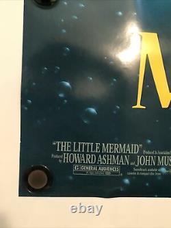 THE LITTLE MERMAID Original 27x40 DS/Rolled Movie Poster WALT DISNEY