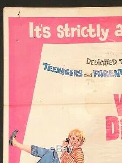 THE PARENT TRAP Original 27 X 41 SS/Folded Movie Poster 1961 WALT DISNEY