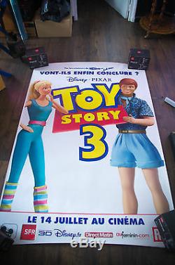 TOY STORY 3 A Walt Disney Pixar 4x6 ft Bus Shelter Original Movie Poster 2010
