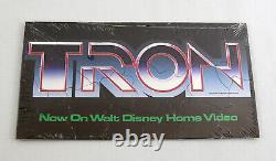 TRON Vintage 1982 VHS Disney Publicity Media Press Ad Kit VERY RARE Near MINT