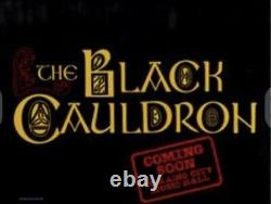 The Black Cauldron Disney 1984 Radio City Original Poster Extremely RARE READ