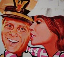 The Boatniks? 1970 Original Theater Disney Movie Poster Stefanie Powers Robert