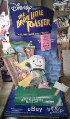The Brave Little Toaster Promotional Standee Disney Animation Brand New Rare
