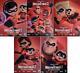 The Incredibles 2 Disney Pixar Rare Bus Shelter Character Movie Posters Set