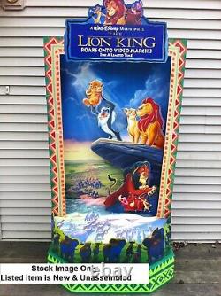 The Lion King Disney Movie Theater Prop Standee 3 Dimensional NEW Unassembled