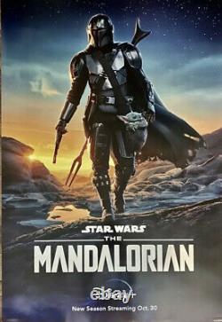 The Mandalorian Season 2 Poster 27x40 Original US Double Sided One Sheet Disney+