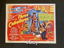 The Three Caballeros Original Title Card Walt Disney