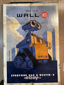 Thick Board Movie Theater Poster Disney Pixar Wall-e Display Poster 40 X 27