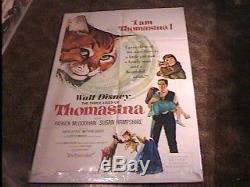 Thomasina Movie Poster'64 Vintage Cat Disney