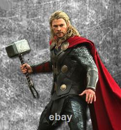 Thor Mjolnir Hammer, 11 Metal, Light-Up Base, Marvel Avengers, Disney Legends