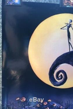 Tim Burton Disney The Nightmare Before Christmas One-Sheet Movie Poster ROLLED
