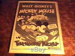 Touchdown Mickey Mouse Movie Poster Rr74 Disney