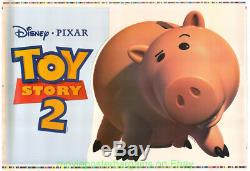 Toy Story 2 Movie Poster Very Rare One Sheet Window Cling Set Disney Animation