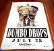 Vintage Large 48x70 Operation Dumbo Drop Movie Poster Ray Liotta Disney Elephant