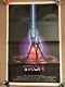 Vintage 1982 Tron Original Folded Movie Poster Disney Sci-fi Jeff Bridges