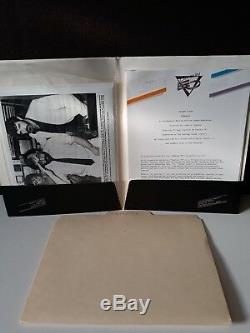 Vintage 1986 Disney's Captain EO Press Release Kit with B&W photos Michael Jackson
