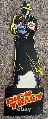 Vintage 1990's Disney Life Size Genuine Dick Tracy Movie Standee Stand Up 5' 8