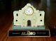 Vintage 2004 The Alamo Movie Promo Statue Davy Crockett Jim Bowie Disney Clock