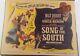 Vintage Disney Original Song Of The South Lobby Card 1956 Re-release