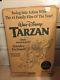 Vintage Disney Store Display Huge Standee Tarzan (e2893) Very Large 22lbs