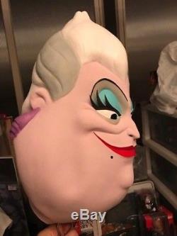 Vintage Don Post Disney Little mermaid Ursula 11 latex Mask! New Condition