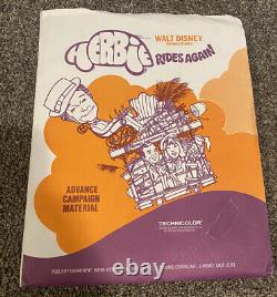 Vintage Herbie Rides Again Disney Advance Campaign Material Press Kit Love Bug