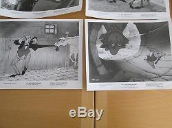 Vintage Set of 12 Disney Animated Film The Aristocats 8X10 Photo Stills