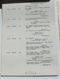 Vtg 1938 Walt Disney SNOW WHITE AND THE SEVEN DWARFS Continuity Movie Script