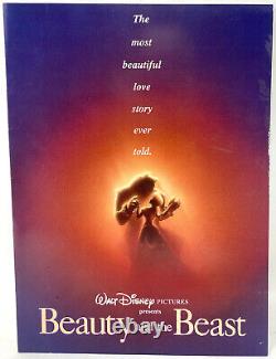 Vtg 1991 Disney Beauty And The Beast Paige O'Hara Robby Benson Jesse Corti FYC