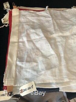 Vtg US Navy Signal Flags Japanese Signal Flags Disney Props Pearl Harbor WWII