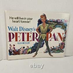 WALT DISNEY'S PETER PAN Lobby Card Set Of 9 11x14. 1976 Re-release