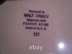 Walt Disney 1940 Fantasia Vernon Kilns Ceramic Pottery Goldfish Vase # 121