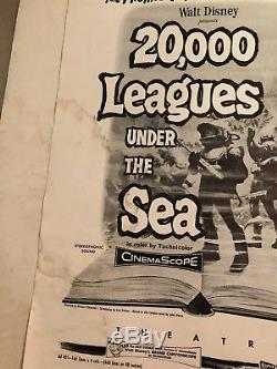 Walt Disney 20,000 Leagues Under The Sea 1954 Pressbook Uncut Complete Rare