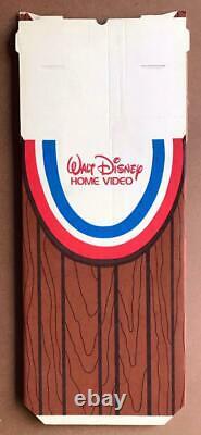 Walt Disney ALL-STAR ANIMATION Video Store Standee CIB 1983 VTG Promo LG 6x4 ft