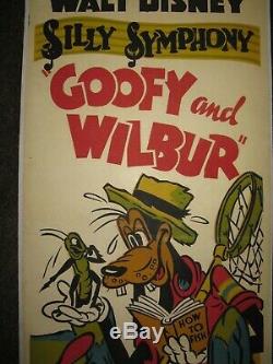 Walt Disney Silly Symphony Goofy And Wilbur Long Daybill