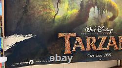 Walt Disney Tarzan Original Quad Movie Poster Minnie Driver Glenn Close Brian