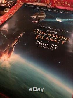 Walt Disney Treasure Planet 4x6 ft Bus Shelter Movie Poster 2002