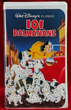 Walt Disney's 101 Dalmatians The Classics Collection/Black Diamond (VHS, 1992)