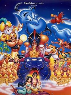 Walt Disney's Classic ALADDIN 1992 Original DS 2 Sided 27x41 US Movie Poster