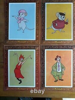 Walt Disney's THE RESCUERS (1977) Set of 8 11 x 14 Color Lobby Cards
