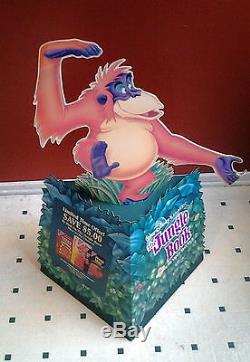 Walt Disney's The Jungle book Promotional Cardboard standee of A Jungle Scene