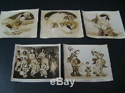 Walt Disney (the Three Caballeros) Orig, Vintage 1944 Animation Photo Set (wow)
