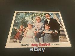 Walt Disneys 1964 Mary Poppins 11 by 14 Lobby Cards Set of 9 With Sleeve
