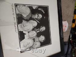 Walt disney original photo signed and stamped with disney